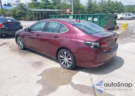 2015 Acura Tlx Tech from USA, damaged, VIN 19UUB1F58FA020599